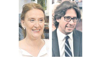 Gabriela Michetti y Germán Garavano