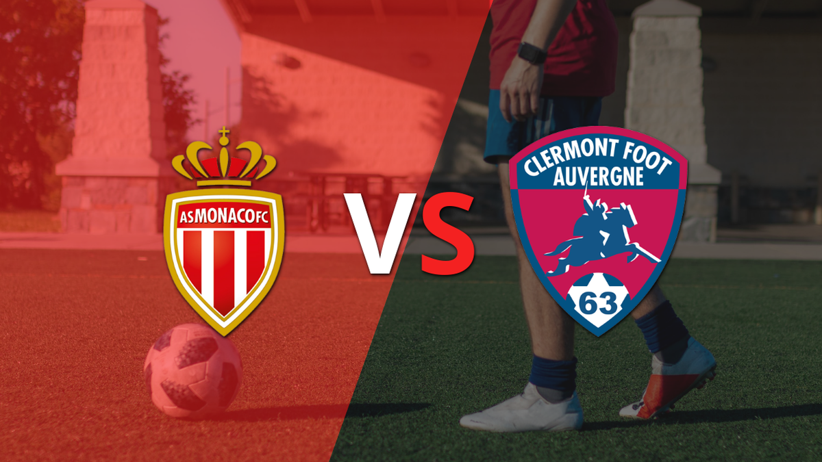 Monaco defeats Clermont Foot by a landslide Monaco defeats Clermont Foot by a landslide