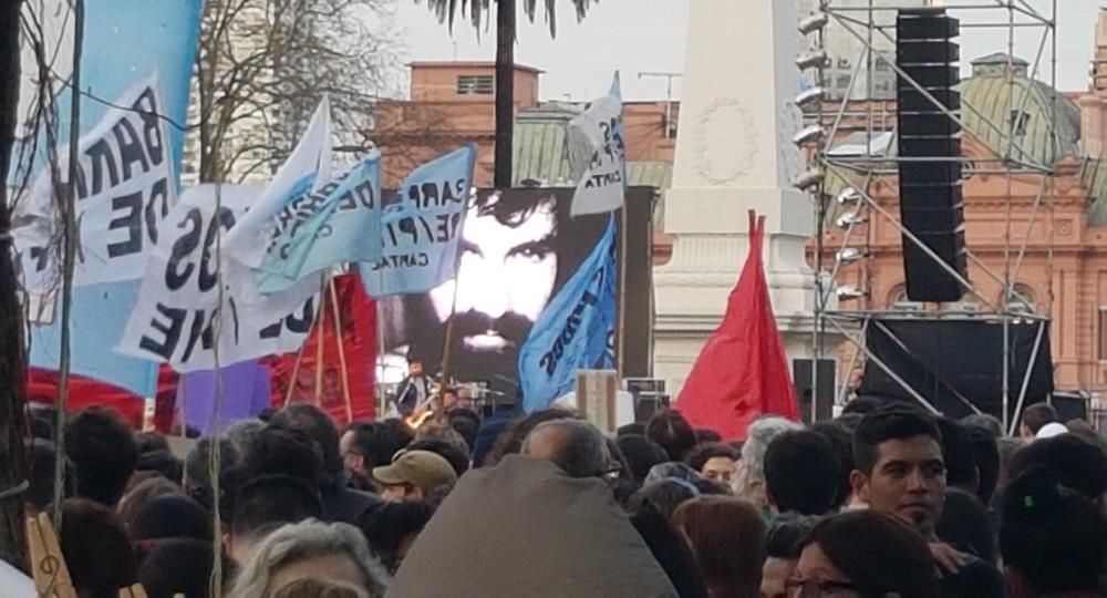 En masiva marcha, familiares de Maldonado pidieron que Bullrich “dé un paso al costado” (foto 6)