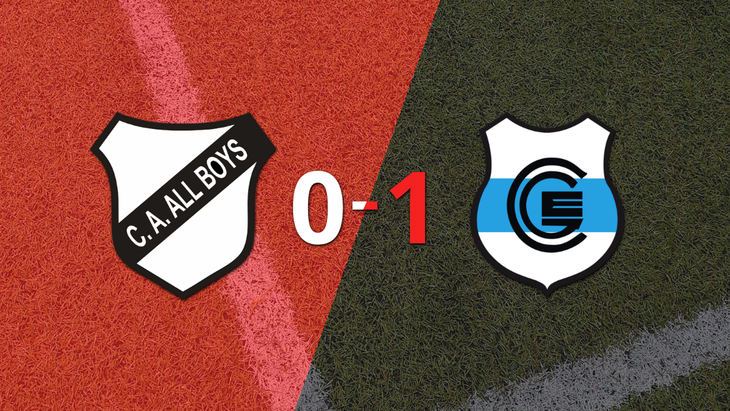 Gimnasia (J) ganó por 1-0 a All Boys con el gol de Agustín Palavecino