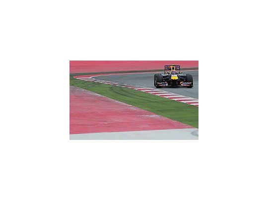 Mark Webber, con Red, Bull, fue el más rápido en el primer día de entrenamientos en Montmeló.