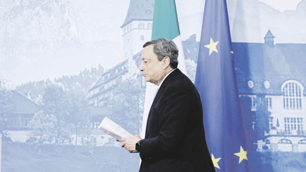 the president rejected Draghi’s resignation