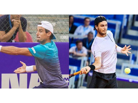 Pella y Trungelliti están entre los cuatro mejores y podrían cruzarse en la final (Fotos: prensa del torneo).