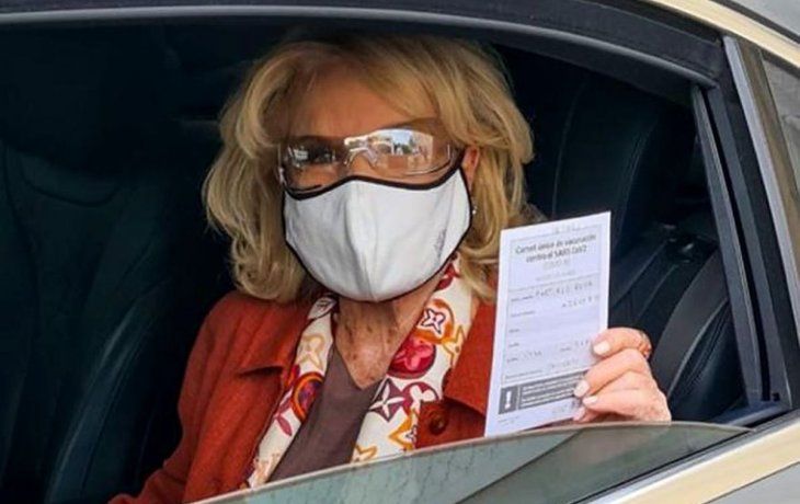 mirtha legrand continua internada y evoluciona favorablemente