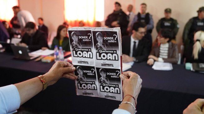Continúa el juicio por la desaparición de Loan Peña.