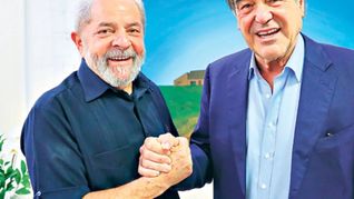 Lula Da Silva y Oliver Stone.