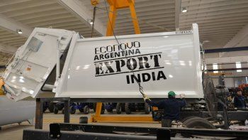 Una de las unidades que fueron enviadas a la India.