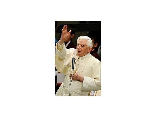 El papa Benedicto XVI.