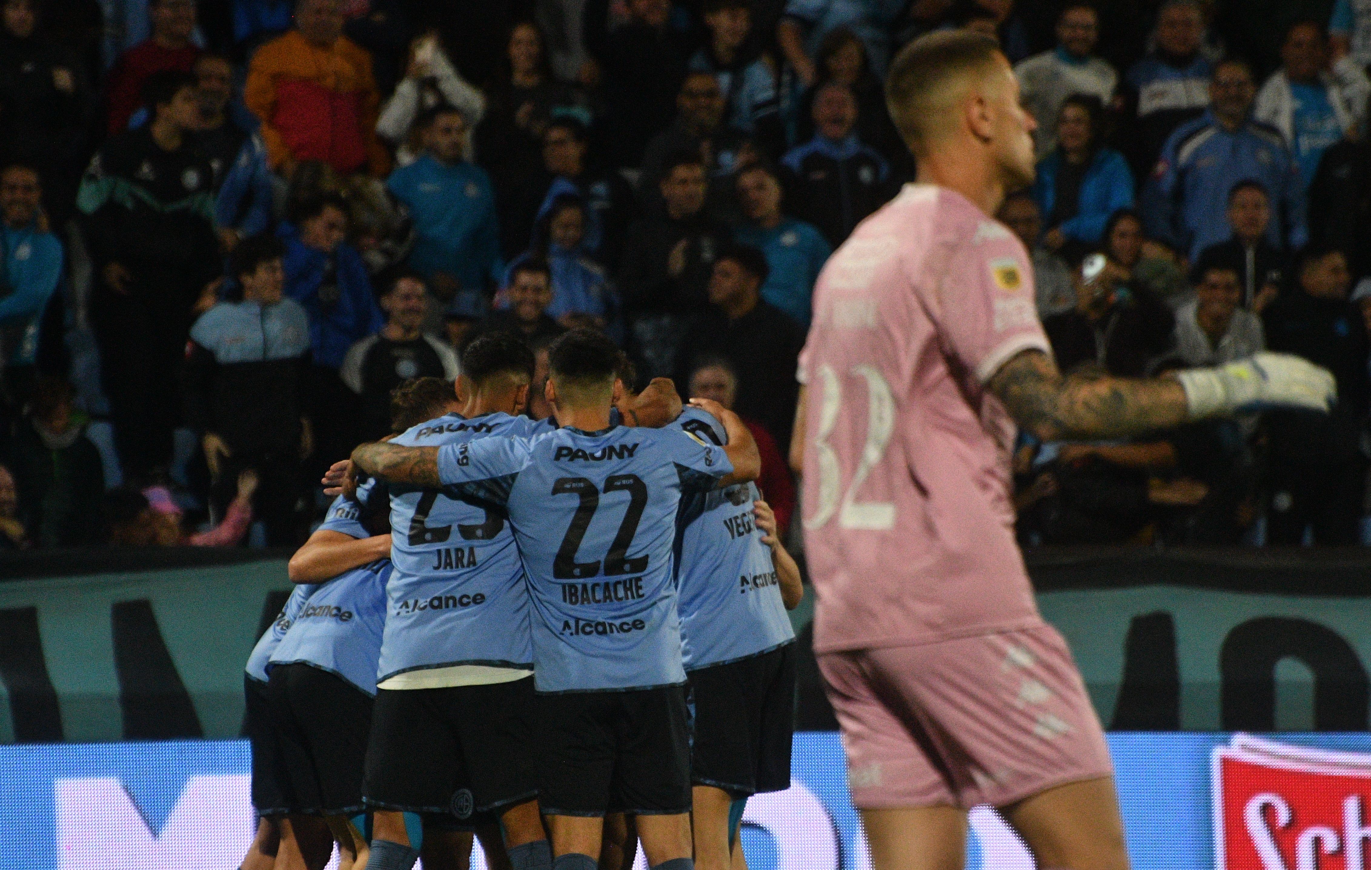 Gana. Belgrano continúa cosechando triunfos en la Liga Profesional.