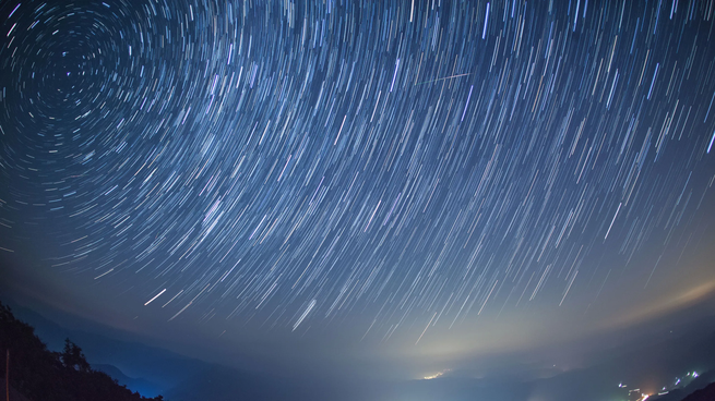 Lluvia de estrellas Gemínidas.
