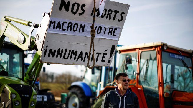 Los agricultores franceses exacerbaron su rechazo al acuerdo entre el Mercosur y la Unión Europea.