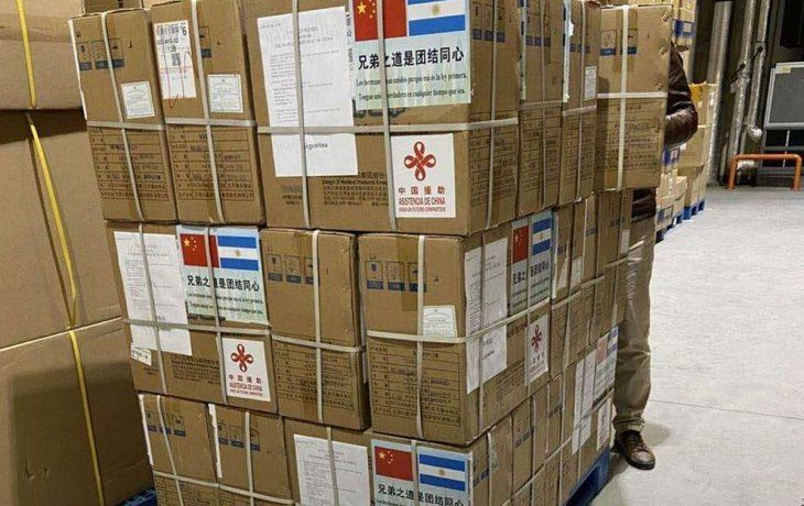 El Canciller Felipe Sol&aacute; agradeci&oacute; al embajador chino en Argentina,&nbsp; Zou Xiaoli, por ayuda oficial.