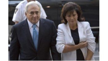 Dominique Strauss-Kahn y Anne Sinclair.