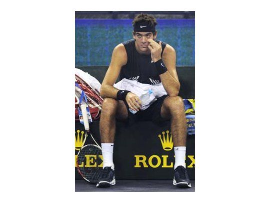Del Potro disputa el primer Masters Series de su carrera.