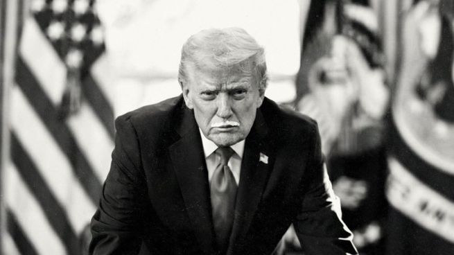 Donald Trump, convertido en imagen de campaña, impulsa el regreso de la leche entera como símbolo del nuevo giro alimentario en Estados Unidos.