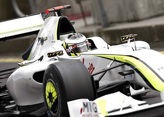 Button y su Brawn GP.