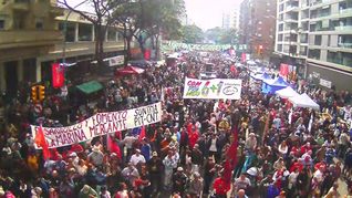 El PIT-CNT se prepara para un nuevo acto del 1º de mayo. El PIT-CNT se prepara para un nuevo acto del 1º de mayo.