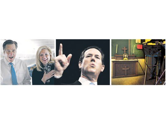 Las apariciones públicas de Mitt Romney y Rick Santorum, y la omnipresencia de la religión marcaron ayer el supermartes, una trascendente jornada de la primaria republicana en diez estados de EE.UU.
