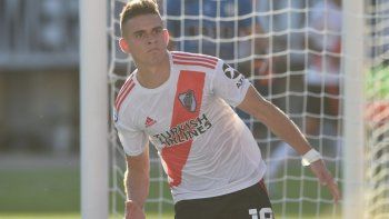 Rafael Santos Borré puso el 1-0 transitorio.&nbsp;