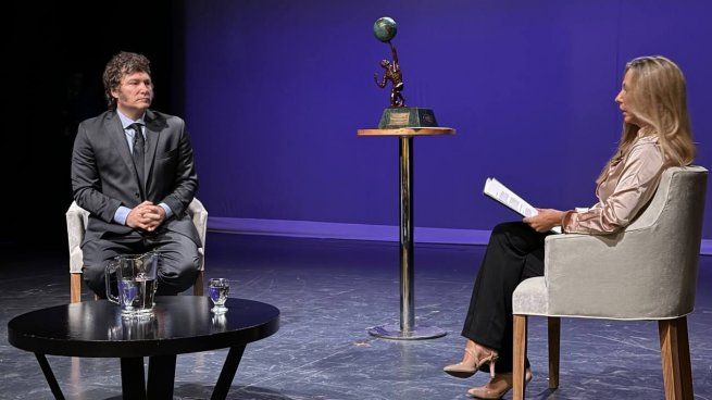 Javier Milei disertó sobre el futuro de las ideas de la libertad en la Argentina.