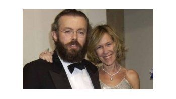 Eva junto a su marido, Hans Kristian Rausing.