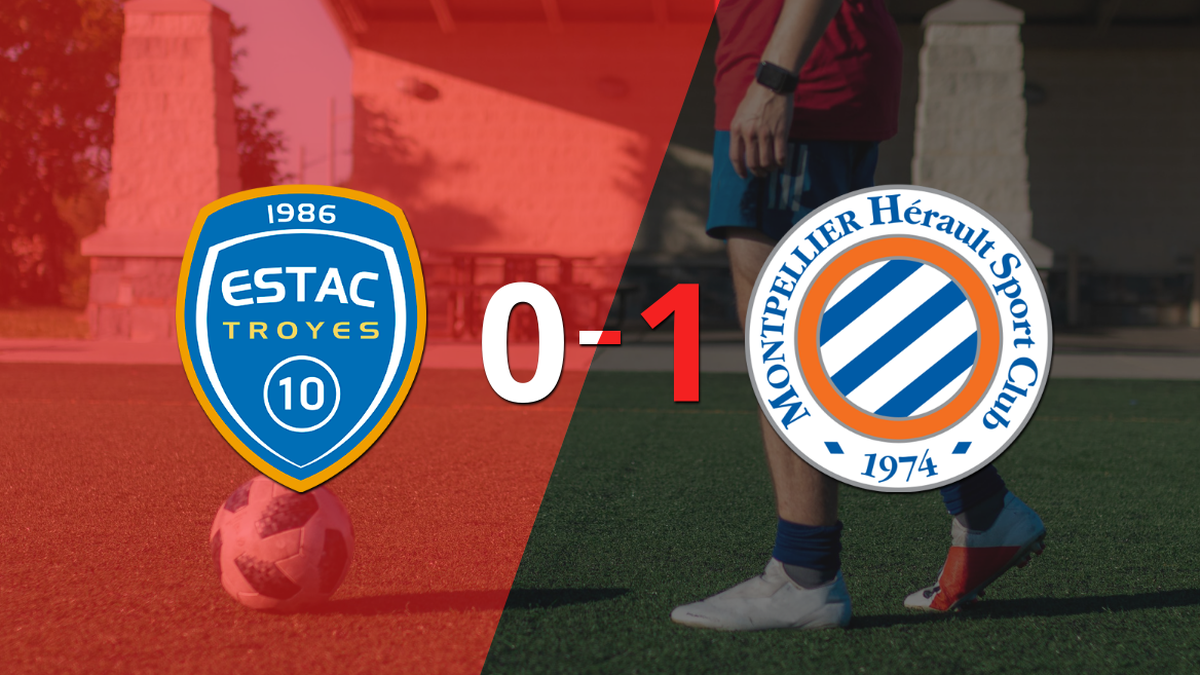 Montpellier had nothing left over, but they beat Troyes at home 1-0