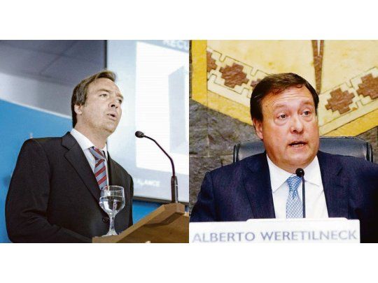 Martín Soria y Alberto Weretilnek