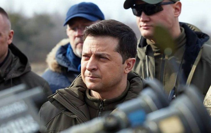 Zelensky, presidente de Ucrania.&nbsp;