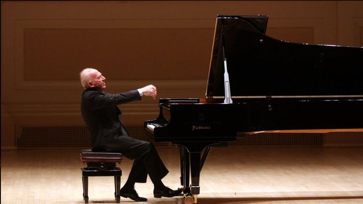 El pianista italiano Maurizio Pollini El pianista italiano Maurizio Pollini