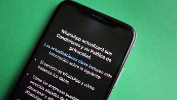whatsapp anuncio que pasara con los que no acepten sus terminos y condiciones en argentina