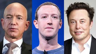 Los tres hombres más ricos del undo, en el top 10 del ranking.