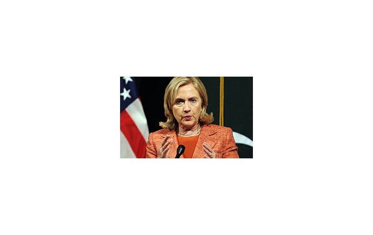 La secretaria de Estado estadounidense, Hillary Clinton.