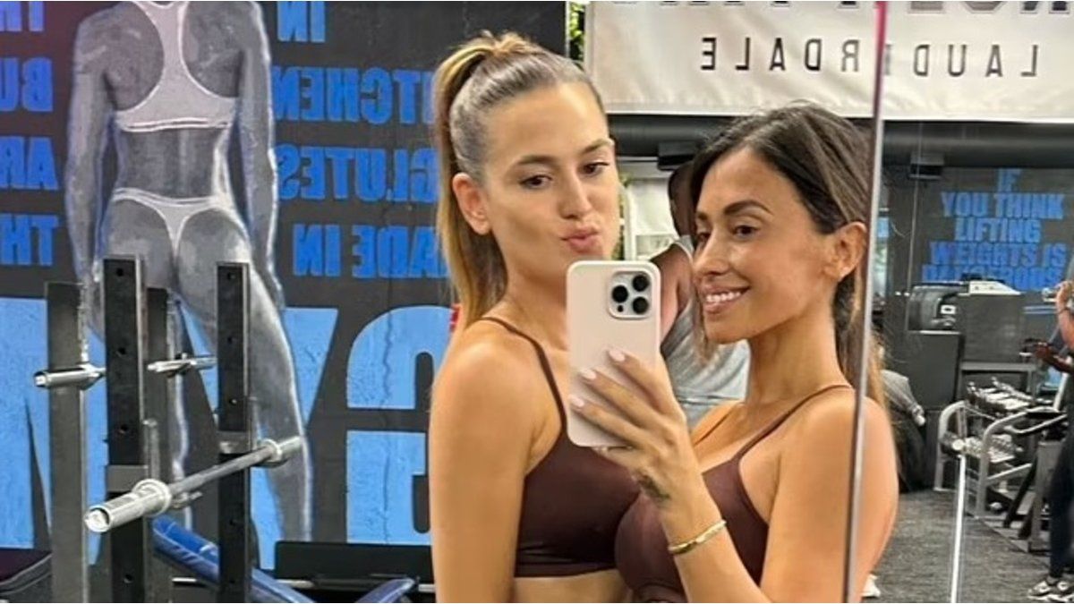 Who is the particular teacher that Antonela Roccuzzo presented in a Miami gym