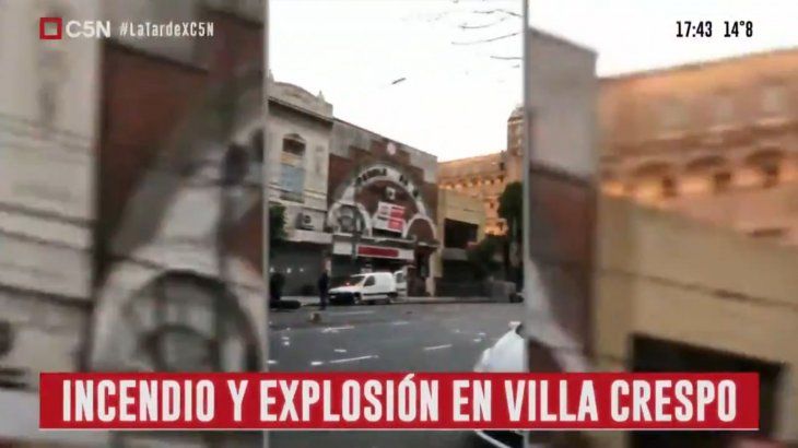 Explosión en Villa Crespo&nbsp;