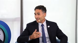 El gerente de Comercialización de Energía deCentral Puerto, Esteban Yáñez, destacó el rol del sector privado.&nbsp;