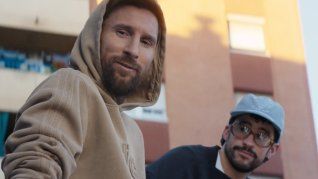 Messi y Bad Bunny en el nuevo corto de Adidas. Messi y Bad Bunny en el nuevo corto de Adidas.