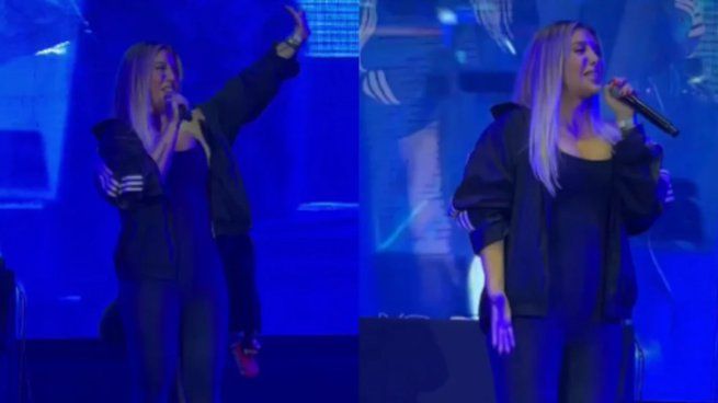 Wanda Nara was excited during her presentation in Paraguay: “I was about not coming”