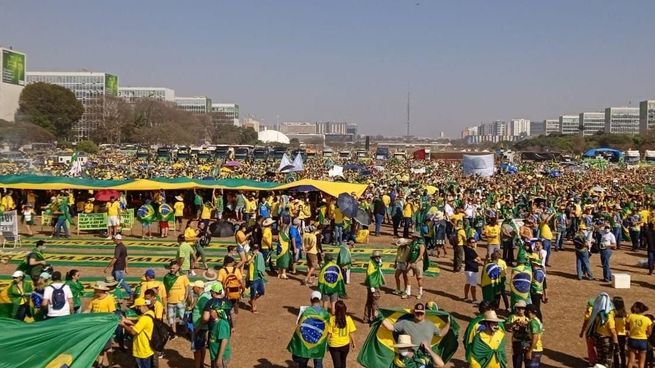 La manifestación de bolsonaristas en Brasilia culminó con la invasión al Congreso, al Tribunal Supremo y al Palacio del Planalto. 