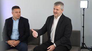 MarceloRamos, gerente general de Marketing de Ford Argentina, puso de relieve la electrificación de vehículos en el primer panel de Ámbito Debate.