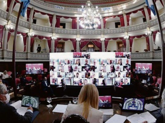 El Senado de la Nación seguirá realizando sesiones de manera remota,