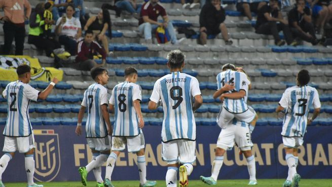 Argentina arrancó de la mejor forma el Sudamericano Sub 17.