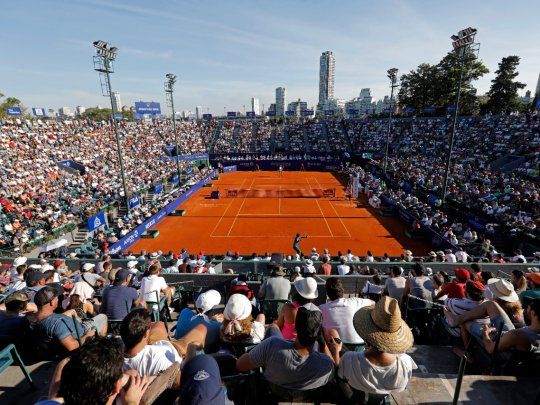El estadio principal del Argentina Open.