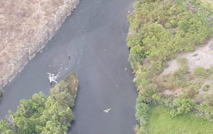El accidente ocurrió por la zona del embalse Cabra Corral, a 70 kilómetros al sur de la ciudad de Salta﻿.