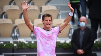 Estoy muy feliz por jugar mi mejor tenis de nuevo, dijo&nbsp;Schwartzman&nbsp;tras el partido.