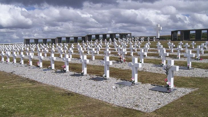 Cementerio de Darwin.