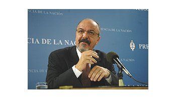 Carlos Tomada en conferencia de prensa