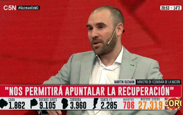 Las definiciones de Martín Guzmán: Dólar, FMI, inflación y déficit