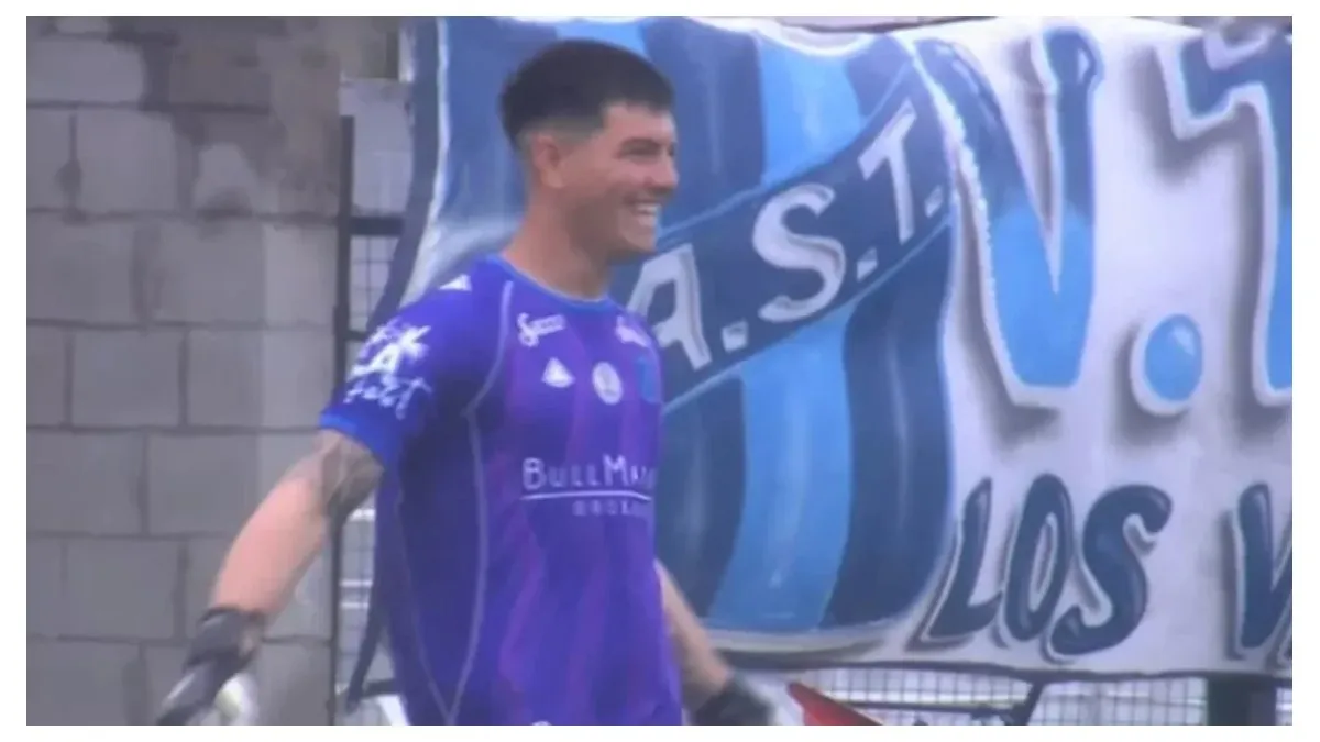 Video: goal from the goalkeeper of San Telmo against Gimnasia de Jujuy from Arc to Arc