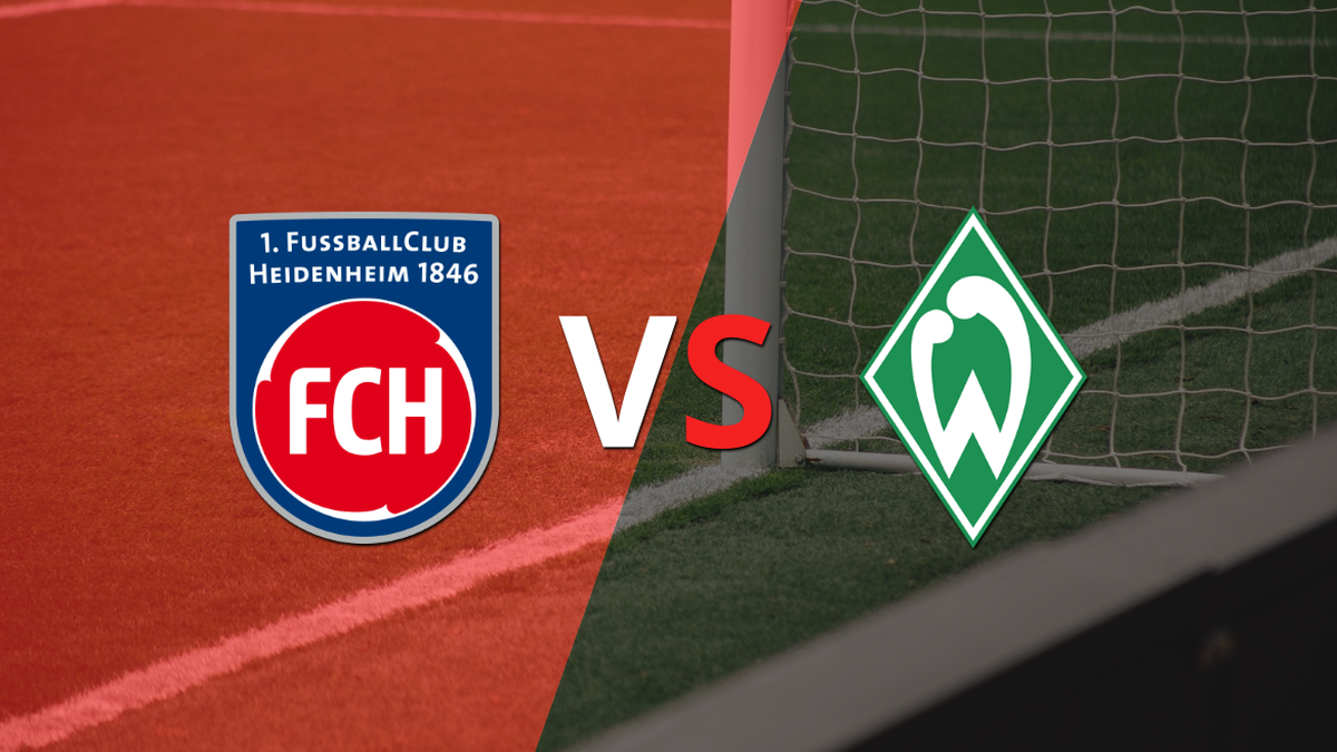 Heidenheim takes a 1-0 lead against Werder Bremen