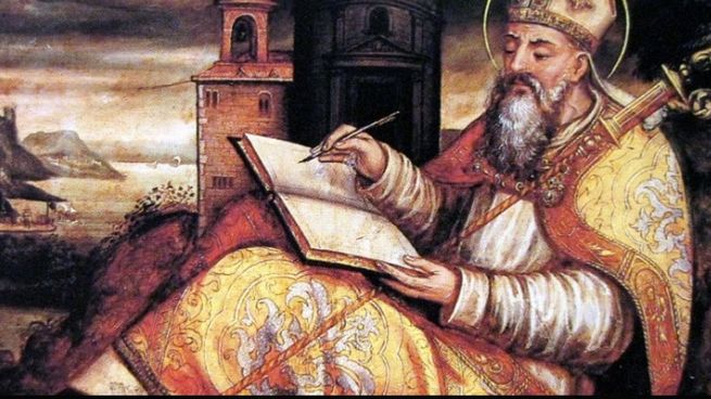 San Ambrosio de Milan, doctor de la iglesia.